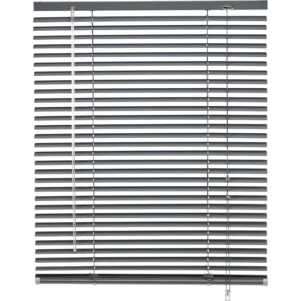 Kwantum Aluminium Jaloezie Jade Antraciet 25mm 180x175 Cm