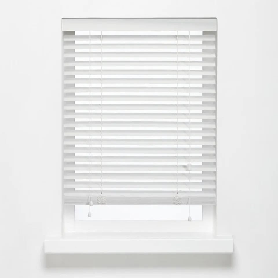 Kwantum Bamboe Jaloezie Jax Wit 80x175 Cm
