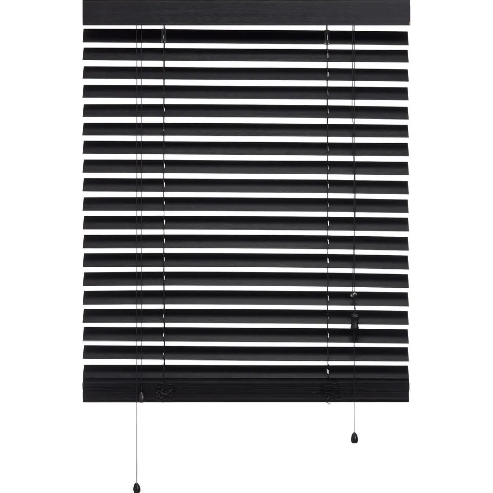 Kwantum Bamboe Jaloezie Jax Zwart 80x175 Cm