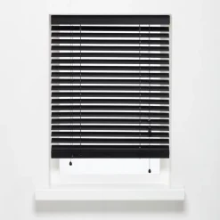 Kwantum Bamboe Jaloezie Jax Zwart 180x175 Cm