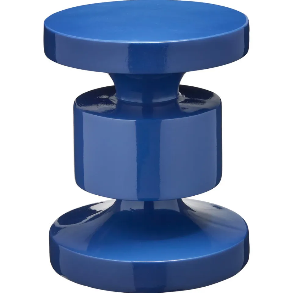 Kwantum Bijzettafel Pinetto Blauw 33x33x40 Cm
