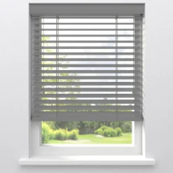 Kwantum Fenstr Houten Jaloezie Hein 50mm