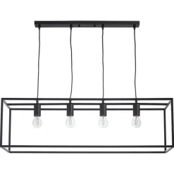Kwantum Hanglamp Alpha Zwart