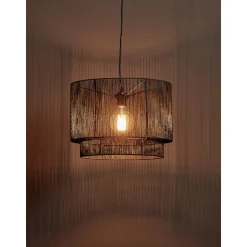 Kwantum Hanglamp Nezha Zwart