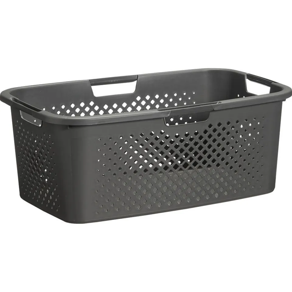 Kwantum Heupwasmand Rattan Ruit Antraciet