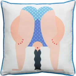Kwantum Kussen Erika Rossi Multicolor 45x45 Cm