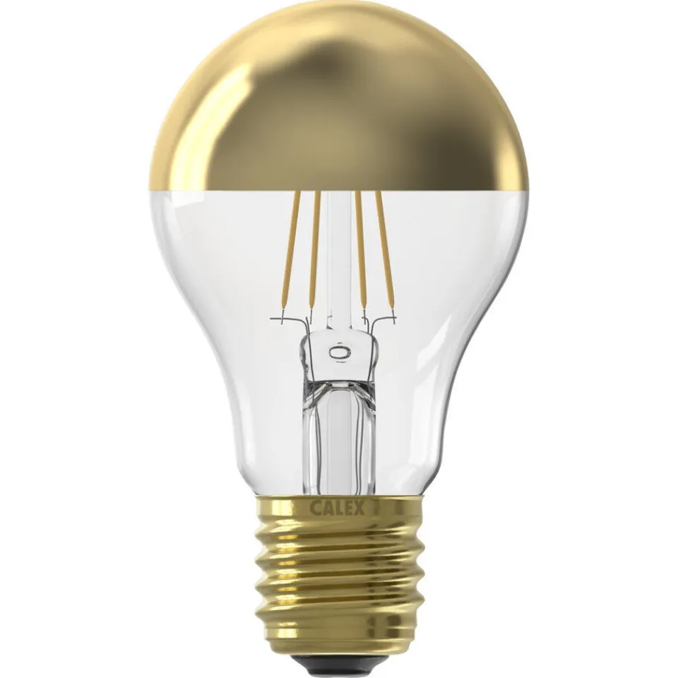 Kwantum Led Kopspiegel A60 4W E27 Goud