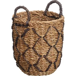 Kwantum Mand Check Naturel ø 24x28 Cm