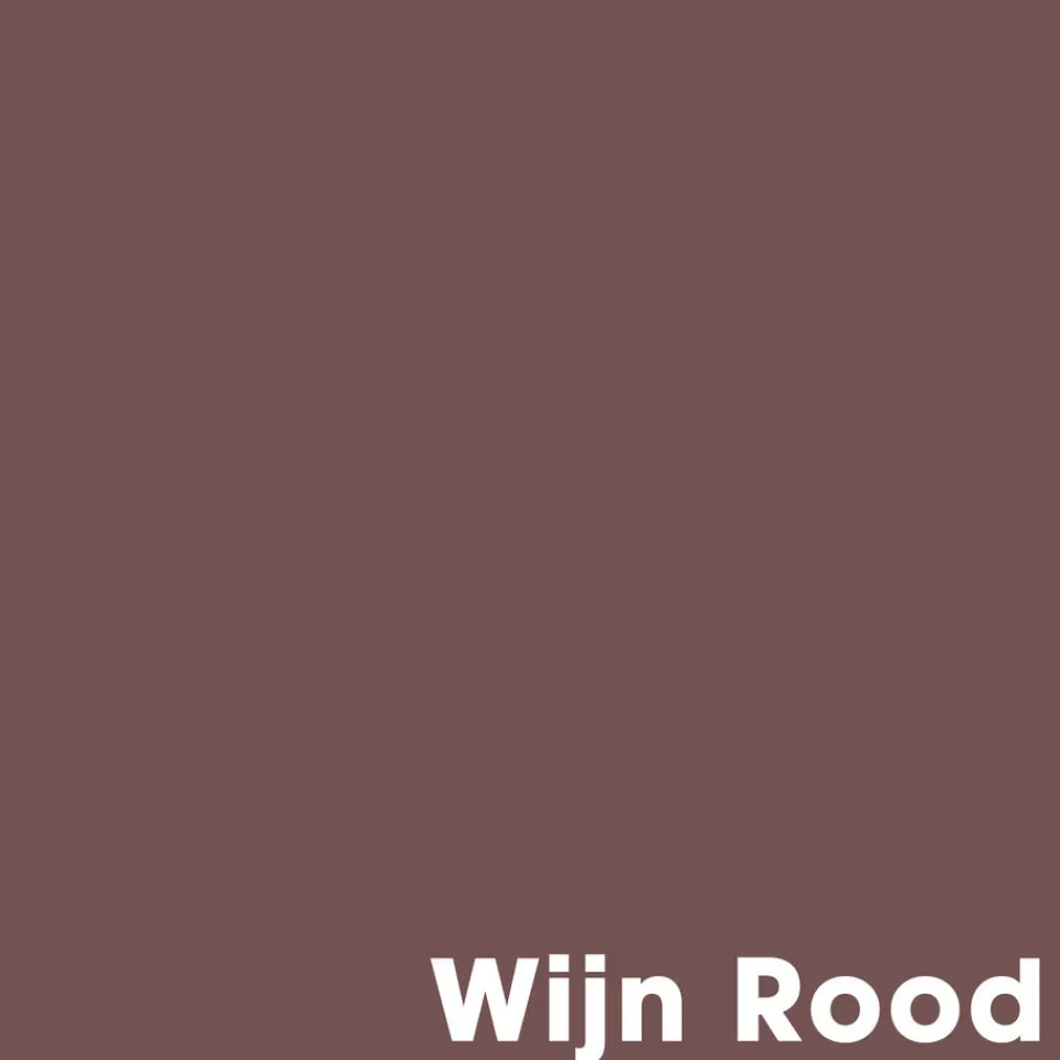 Kwantum Muurverf Mat Wijn Rood 1 L