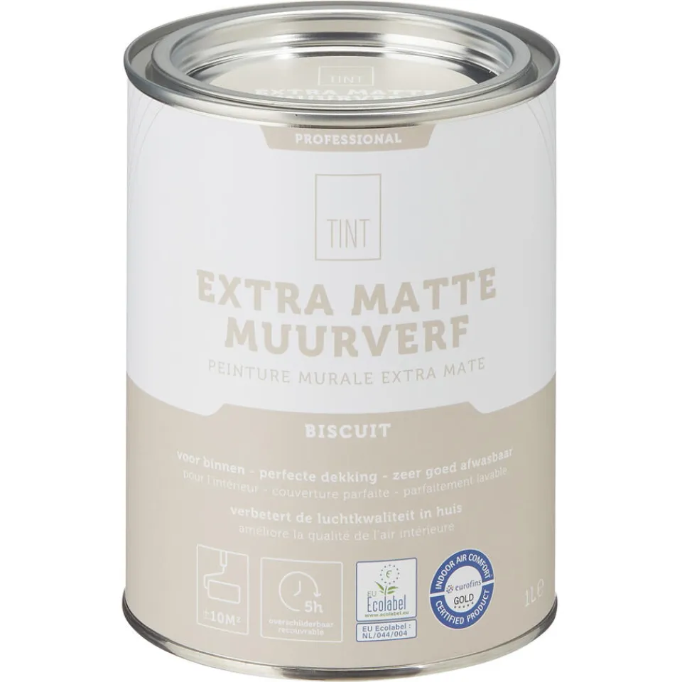 Kwantum Muurverf Professional Biscuit 1 L