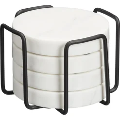 Kwantum Onderzetters Marmer 4 Stuks