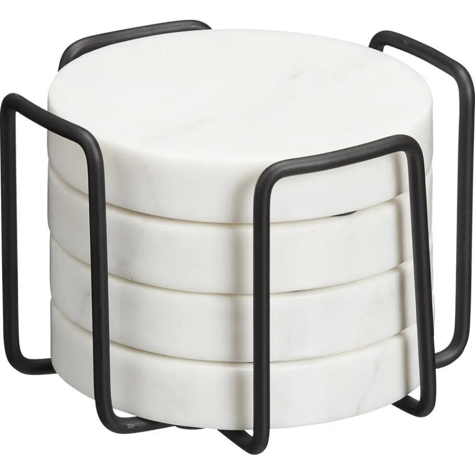 Kwantum Onderzetters Marmer 4 Stuks