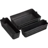 Kwantum Opberger Midi Zwart - 3 Stuks