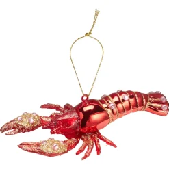 Kwantum Ornament Kreeft Rood
