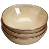Kwantum Schaal Glaze Beige - D9 Cm S/3