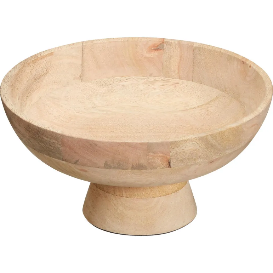 Kwantum Schaal Op Voet ⌀30cm Hout