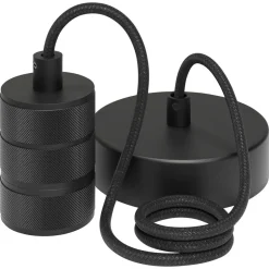Kwantum Snoerpendel Elias Zwart - 6,5 Cm