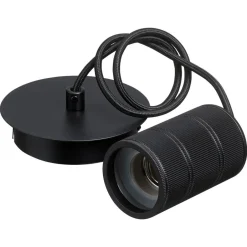 Kwantum Snoerpendel Retro Zwart