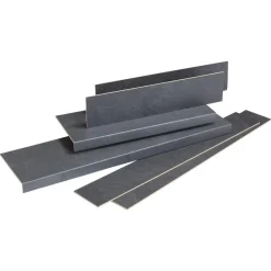 Kwantum Stootbord Concrete Antraciet 2st - 90cm