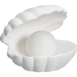 Kwantum Tafellamp Schelp Wit