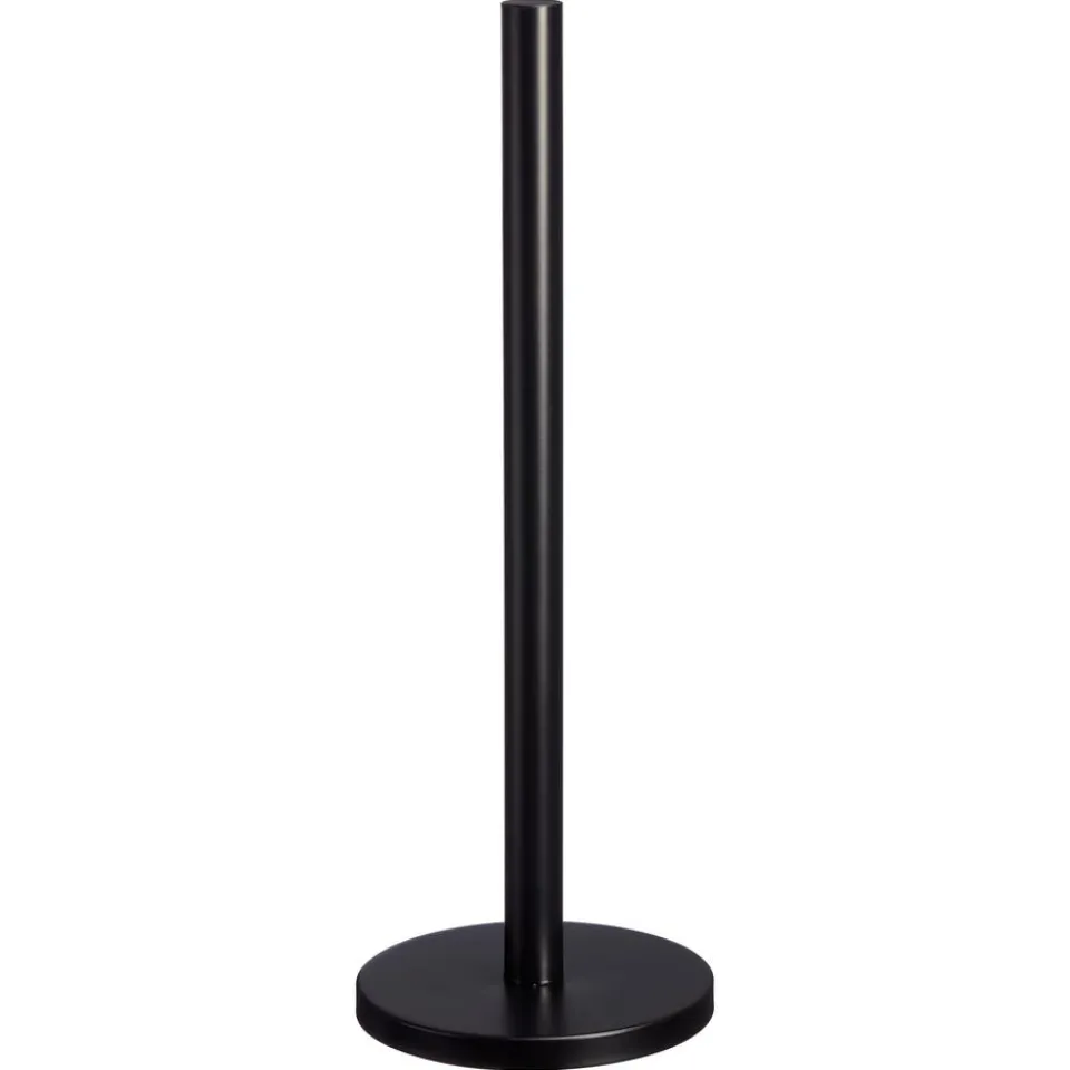 Kwantum Toiletrolhouder Metaal Zwart 43x15x15 Cm