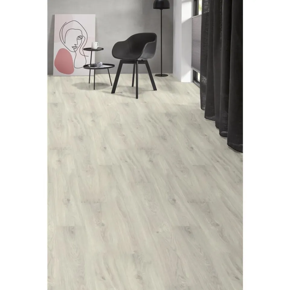 Kwantum Vinyl Springdale Wit Eiken