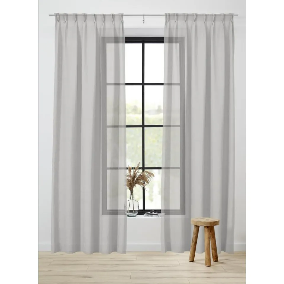 Kwantum Vitrage Bjork Wit 150 Cm