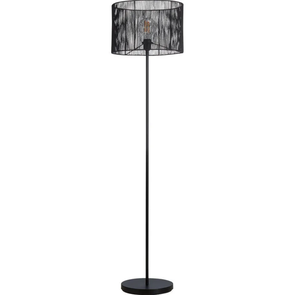 Kwantum Vloerlamp Esus Zwart