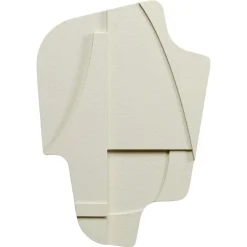 Kwantum Wanddecoratie Napels Zand 40 Cm