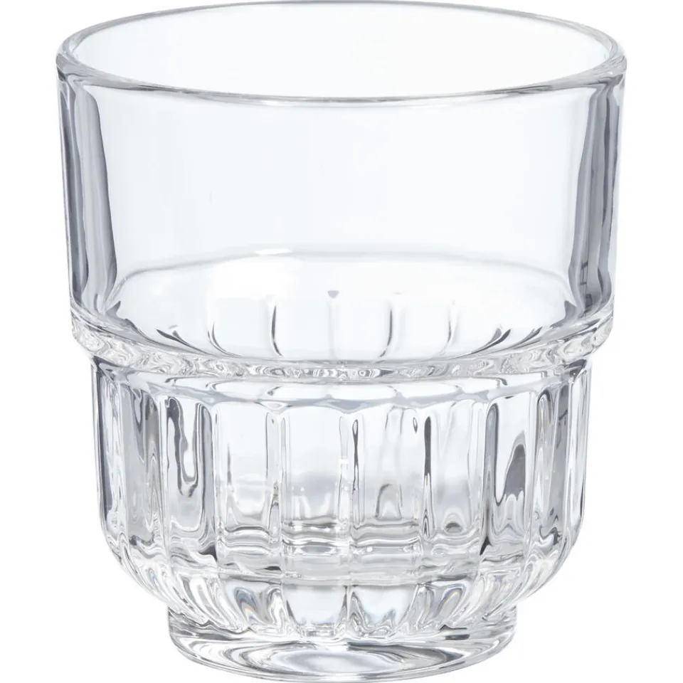 Kwantum Waterglas Stapelbaar Transparant