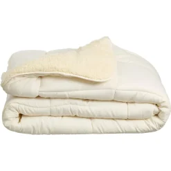 Kwantum Winterdekbed Teddy Off White 200x140 Cm