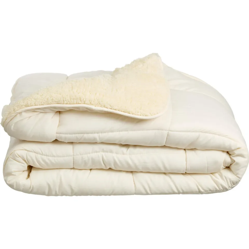 Kwantum Winterdekbed Teddy Off White 200x140 Cm