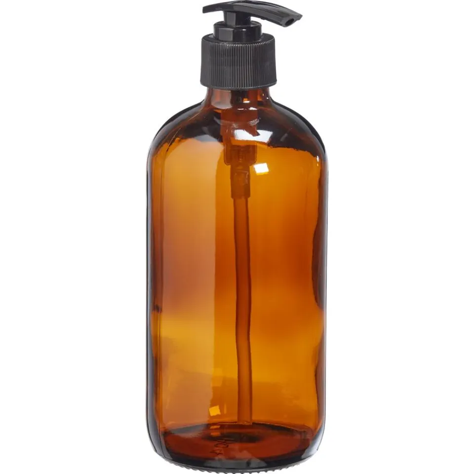 Kwantum Zeeppomp Apothekersglas Bruin